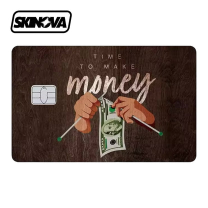 “Time To Make Money” Premium Card Skins