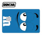 “Blue M&M Guy” Premium Card Skin