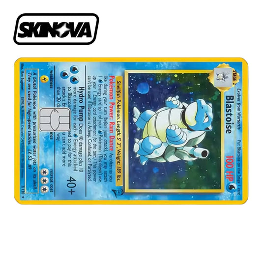 “Blastoise Base Set 2” Premium Card Skin