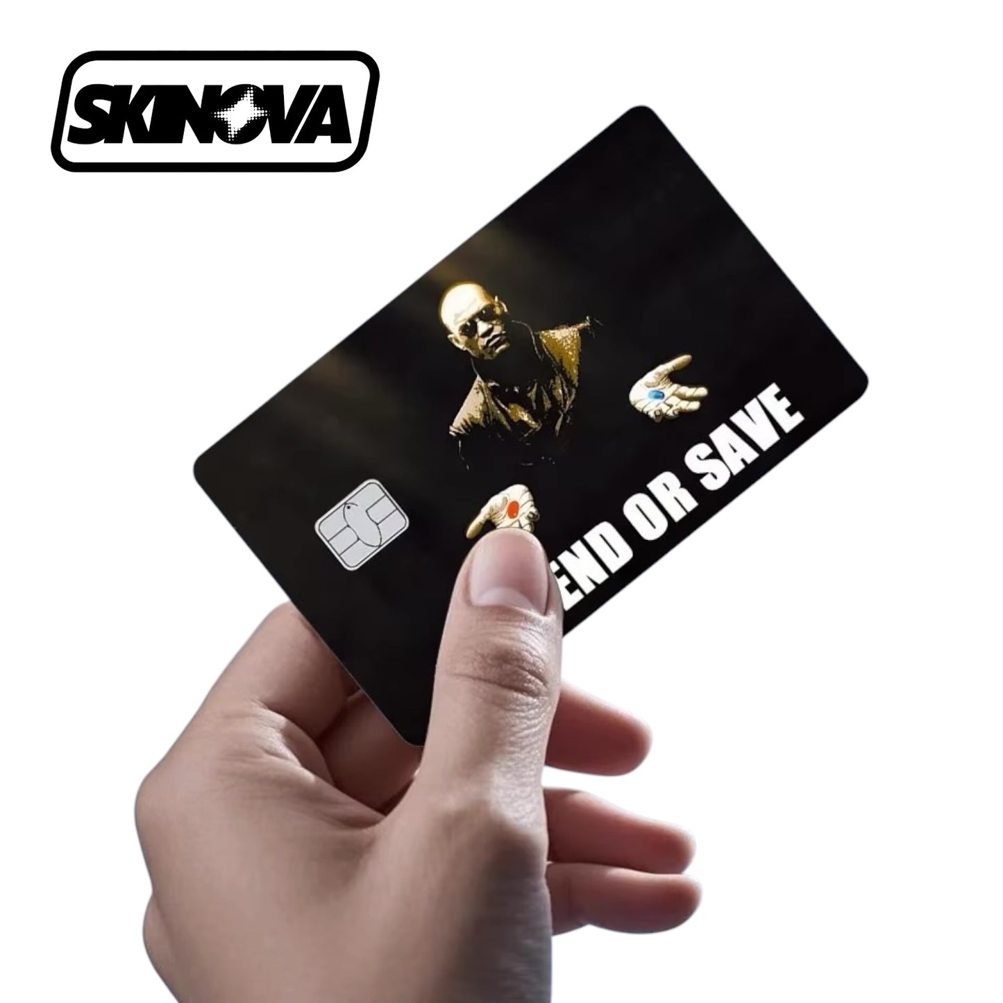 “Save Or Spend Matrix” Premium Card Skin