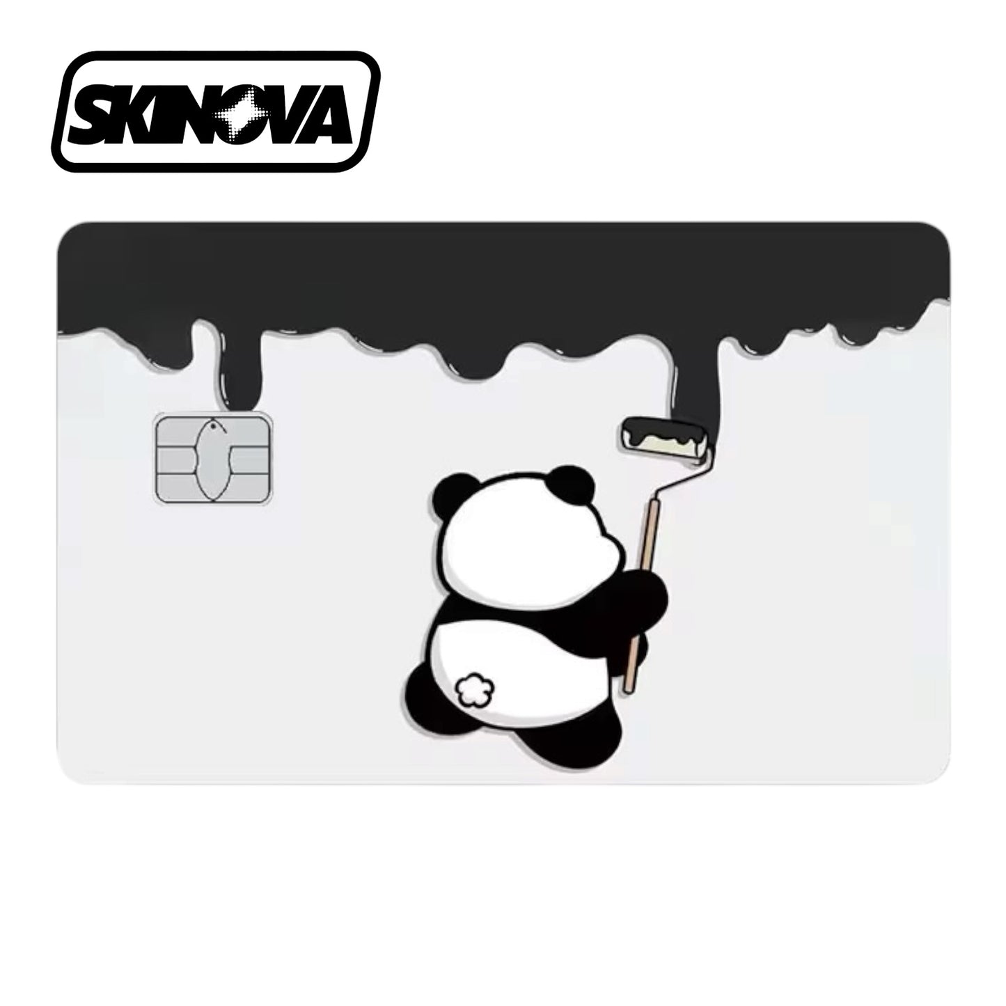 “Painting Panda” Premium Card Skin
