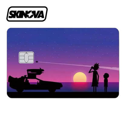 “Rick And Morty Sunset” Premium Card Skin