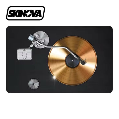 “Golden Vinyl Player” Premium Card Skin