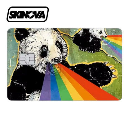 “Rainbow Panda” Premium Card Skin