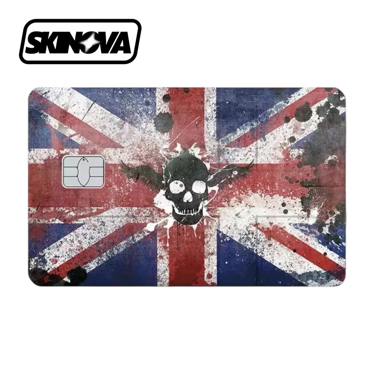 “Union Jack Skull” Premium Card Skin