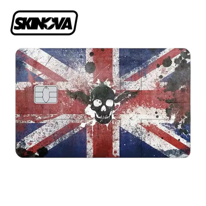 “Union Jack Skull” Premium Card Skin