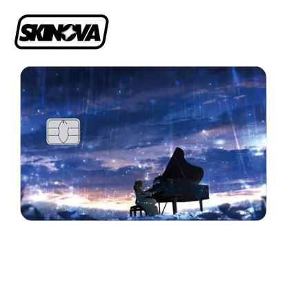 “Piano Sunset” Premium Card Skin