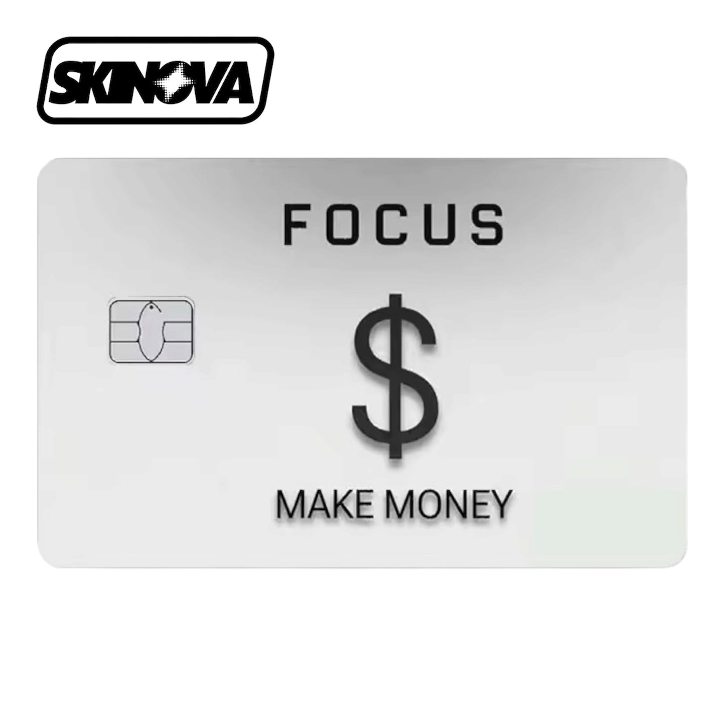 “Focus, Make Money” Premium Card Skin