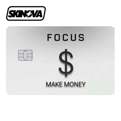 “Focus, Make Money” Premium Card Skin