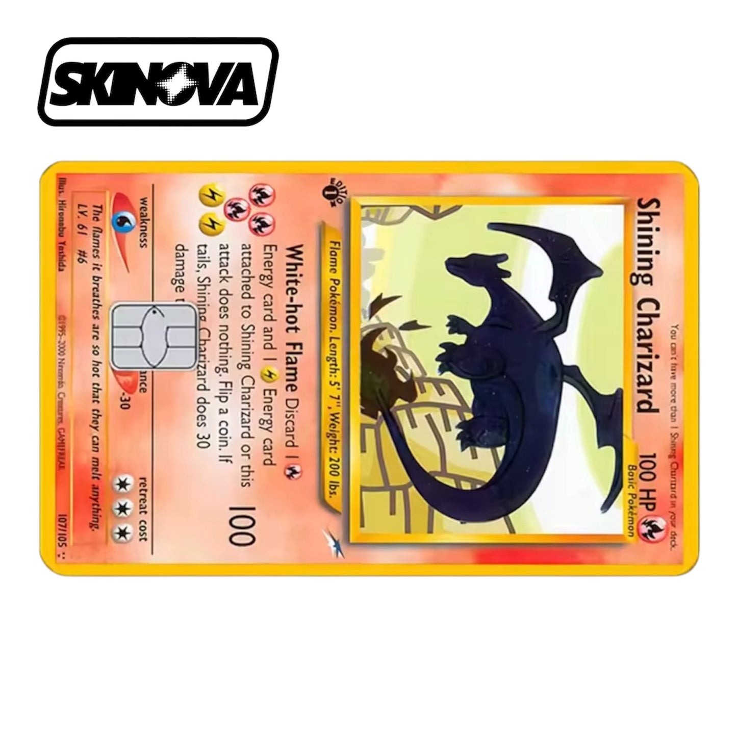 “Dark Charizard 1st Edition” Premium Card Skin”