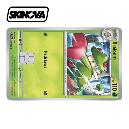 “Breloom Pokemon”Premium Card Skin