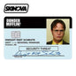 “”Dwight Schrute Security Threat” Premium Card Skin