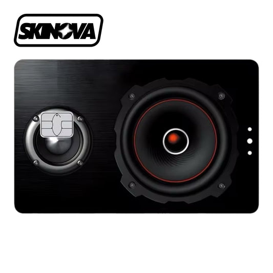 “Techno Speaker” Premium Card Skin
