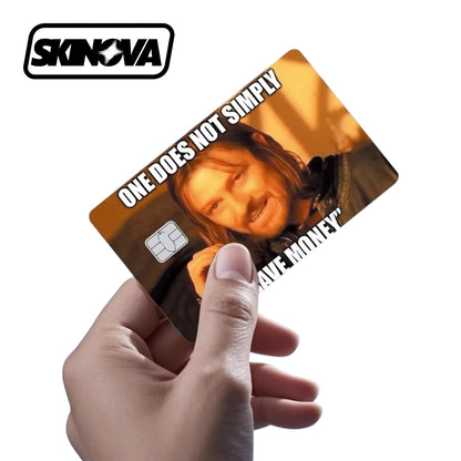 “One Does Not Simply Save Money” Premium Card Skin