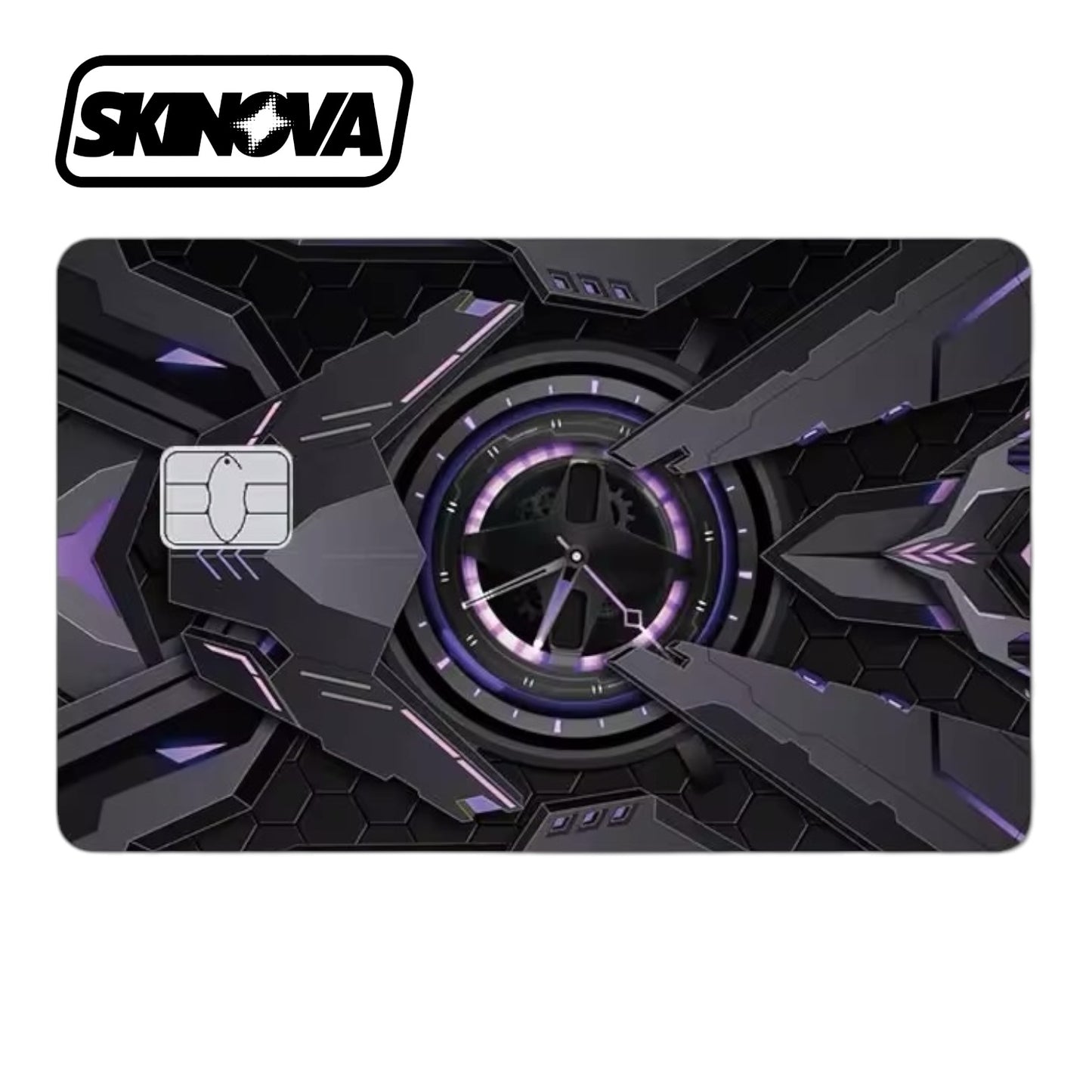“Techno Time” Premium Card Skin