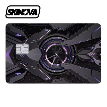 “Techno Time” Premium Card Skin