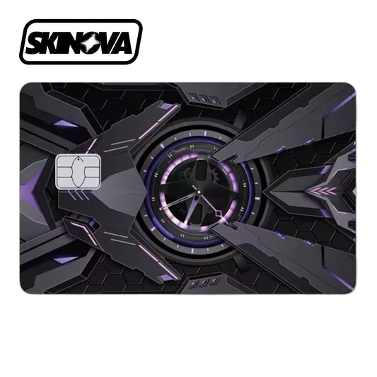 “Techno Time” Premium Card Skin