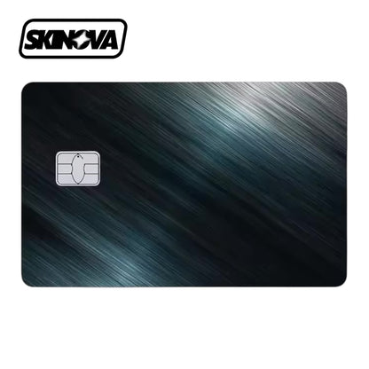 “Brushed Metallic” Premium Card Skin