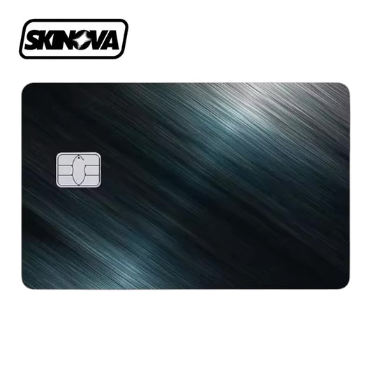 “Brushed Metallic” Premium Card Skin