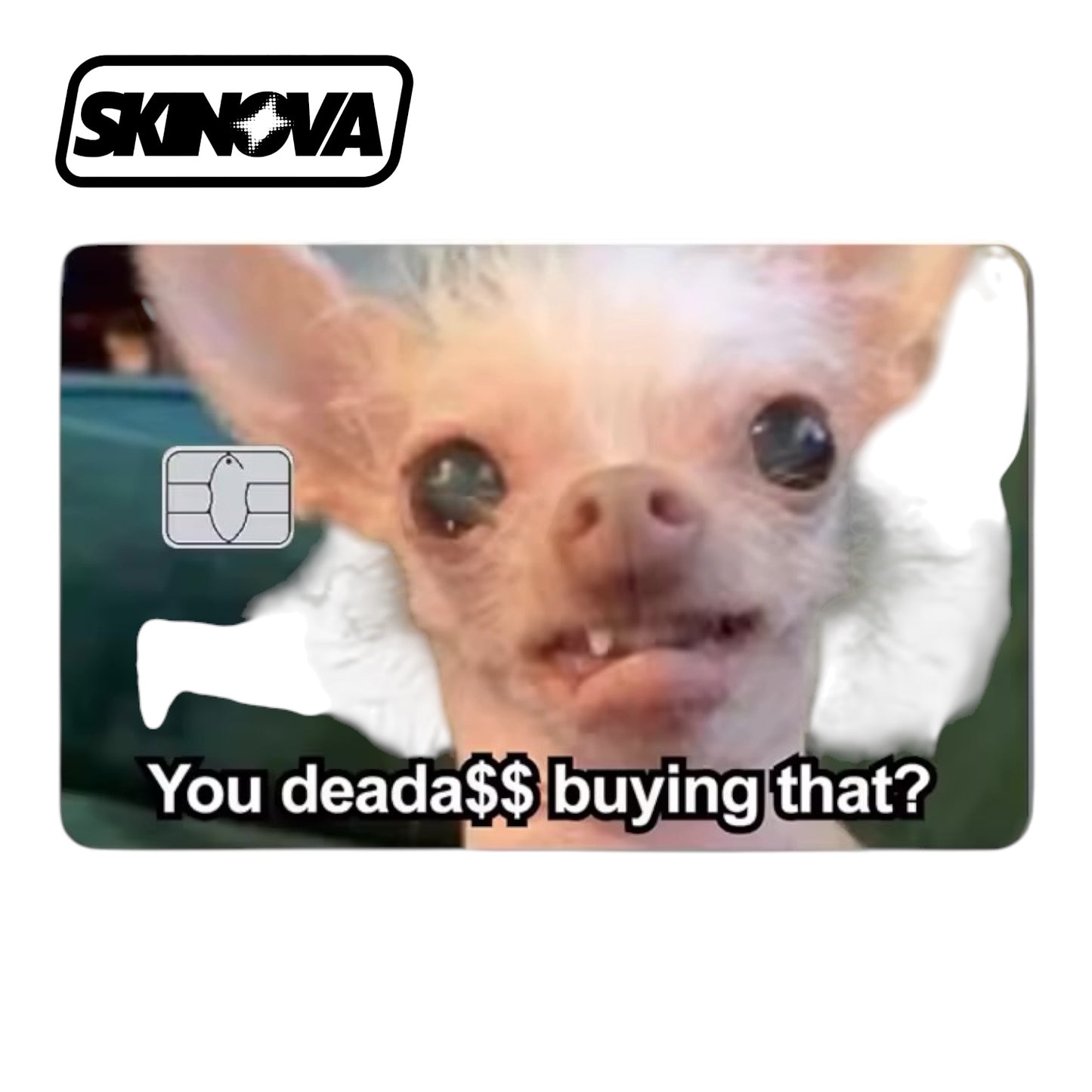 “I Spent How Much!” Premium Card Skin
