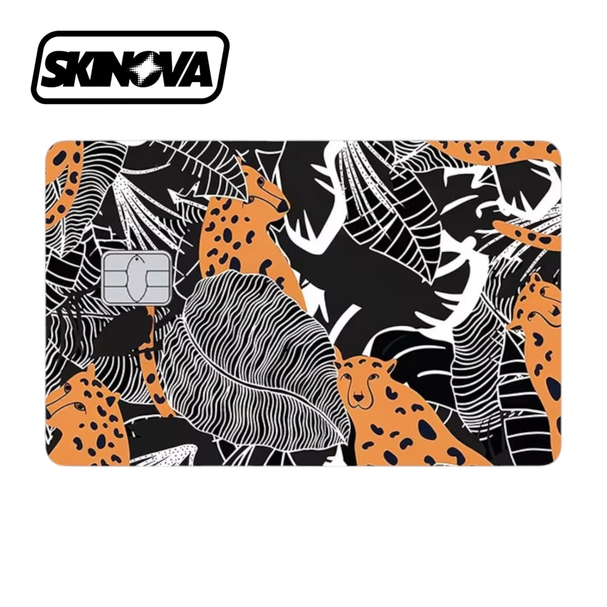 “Abstract Cheetah” Premium Card Skin