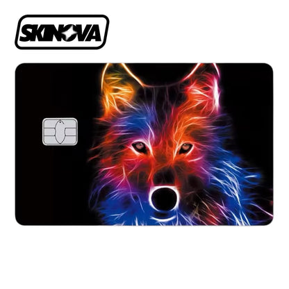 “Neon Wolf” Premium Card Skin
