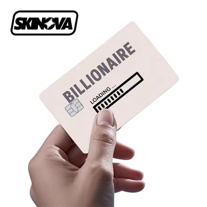 “Billionaire Loading” Premium Card Skin