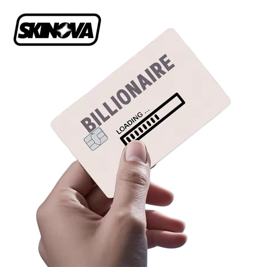 “Billionaire Loading” Premium Card Skin