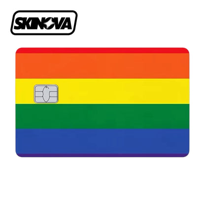 “Rainbow Stripes” Premium Card Skin