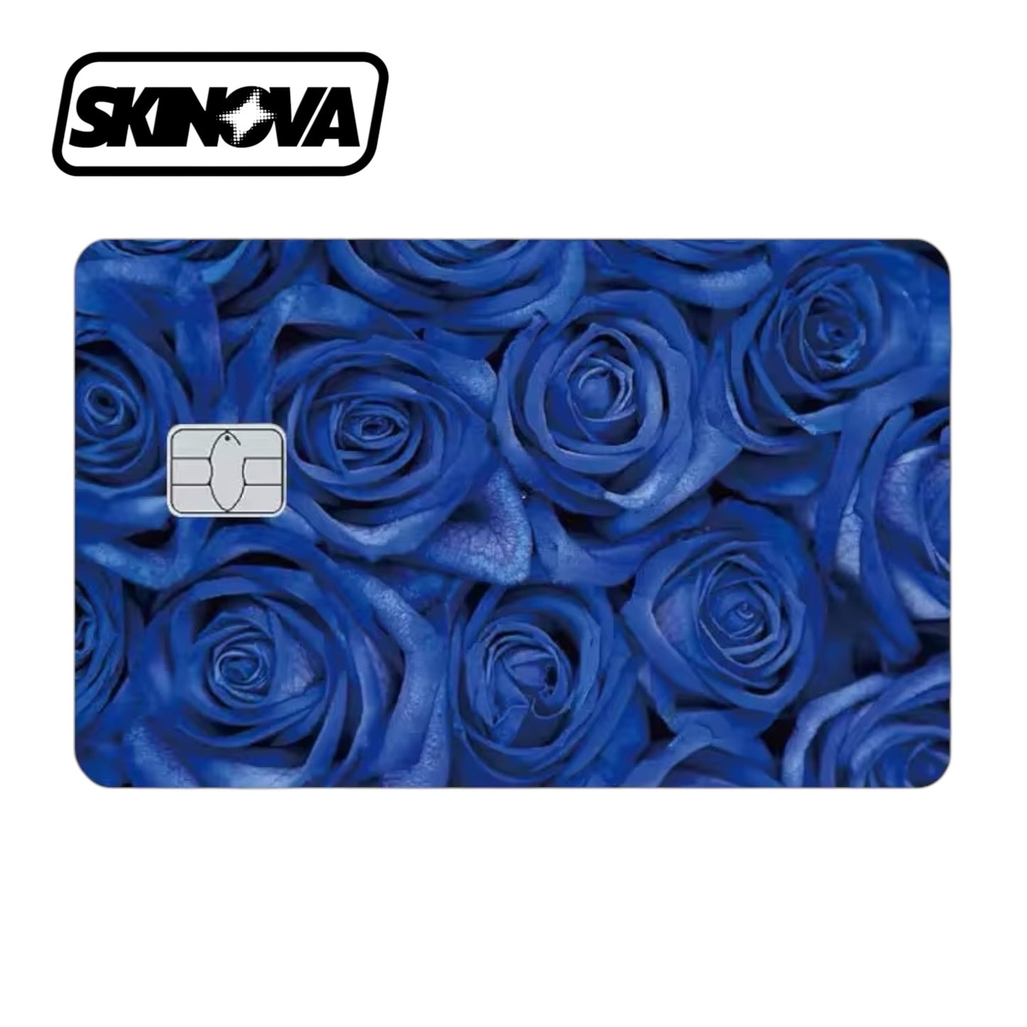 “Blue Roses” Premium Card Skin