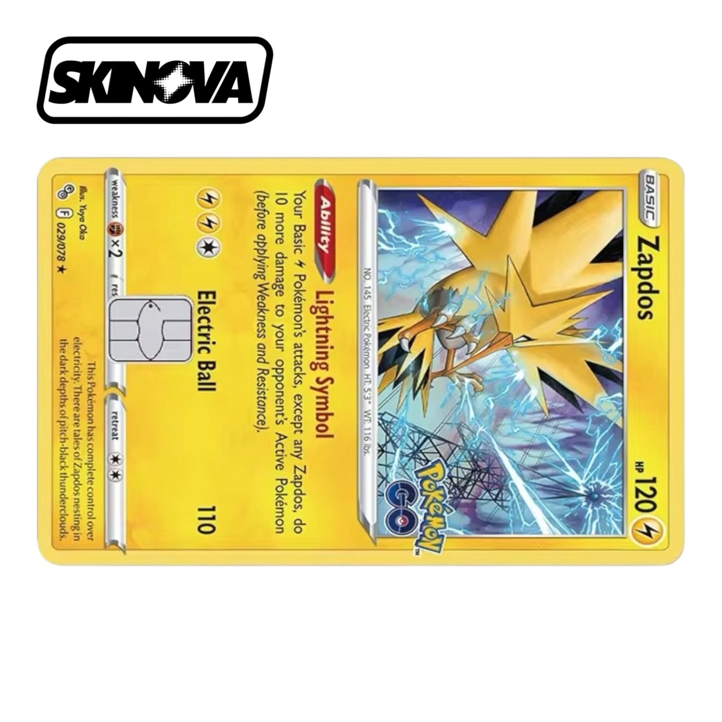 “Zappos Pokemon Go” Premium Card Skin