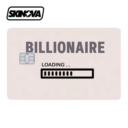 “Billionaire Loading” Premium Card Skin