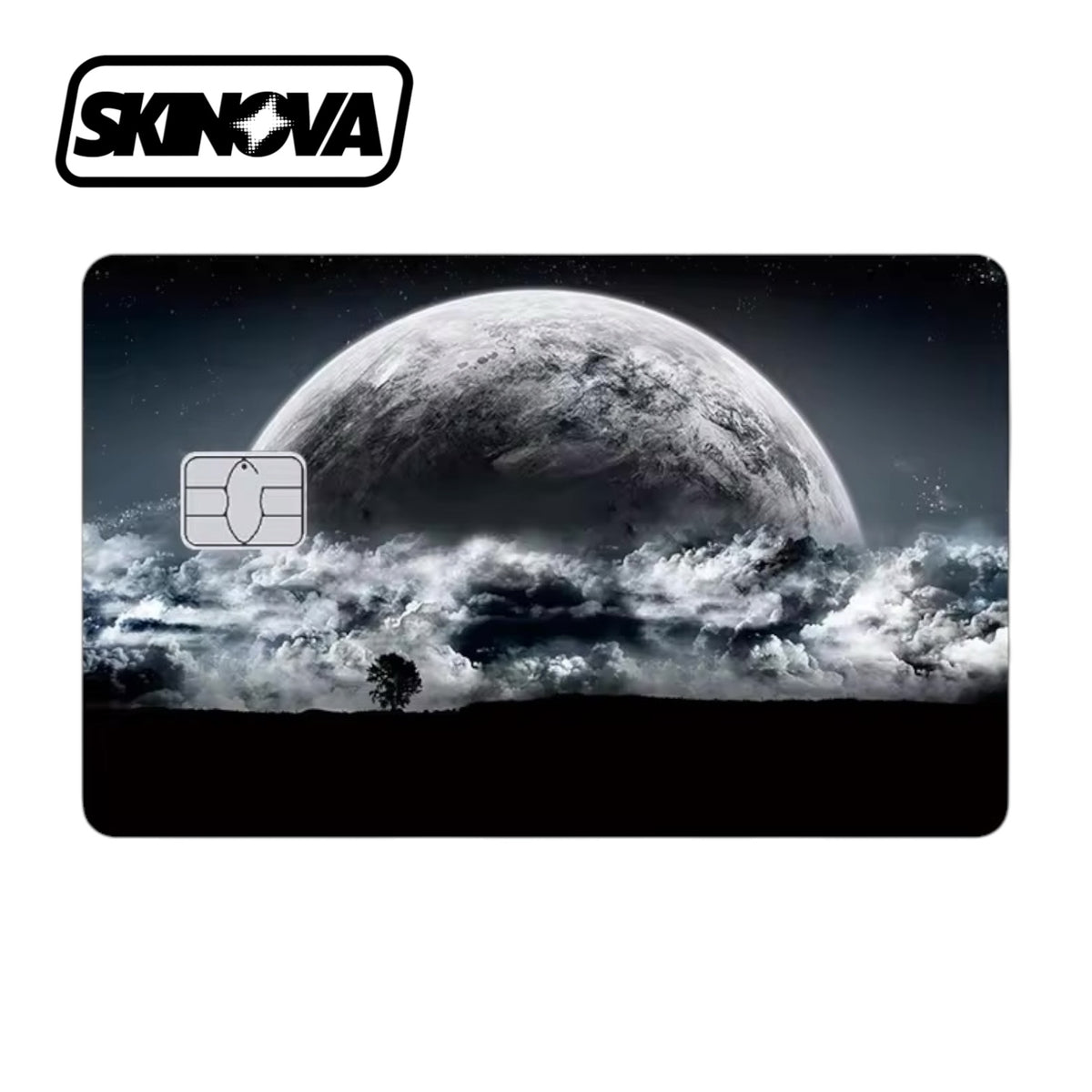 “Black & White Night” Premium Card Skin