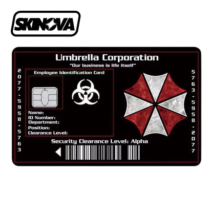 “Umbrella Corporation ID” Premium Card Skin