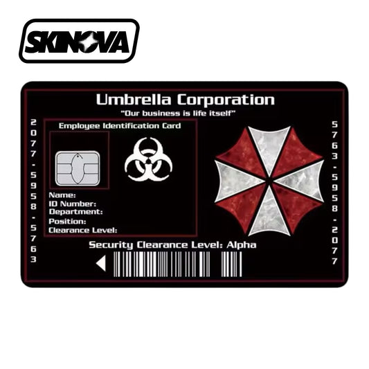 “Umbrella Corporation ID” Premium Card Skin