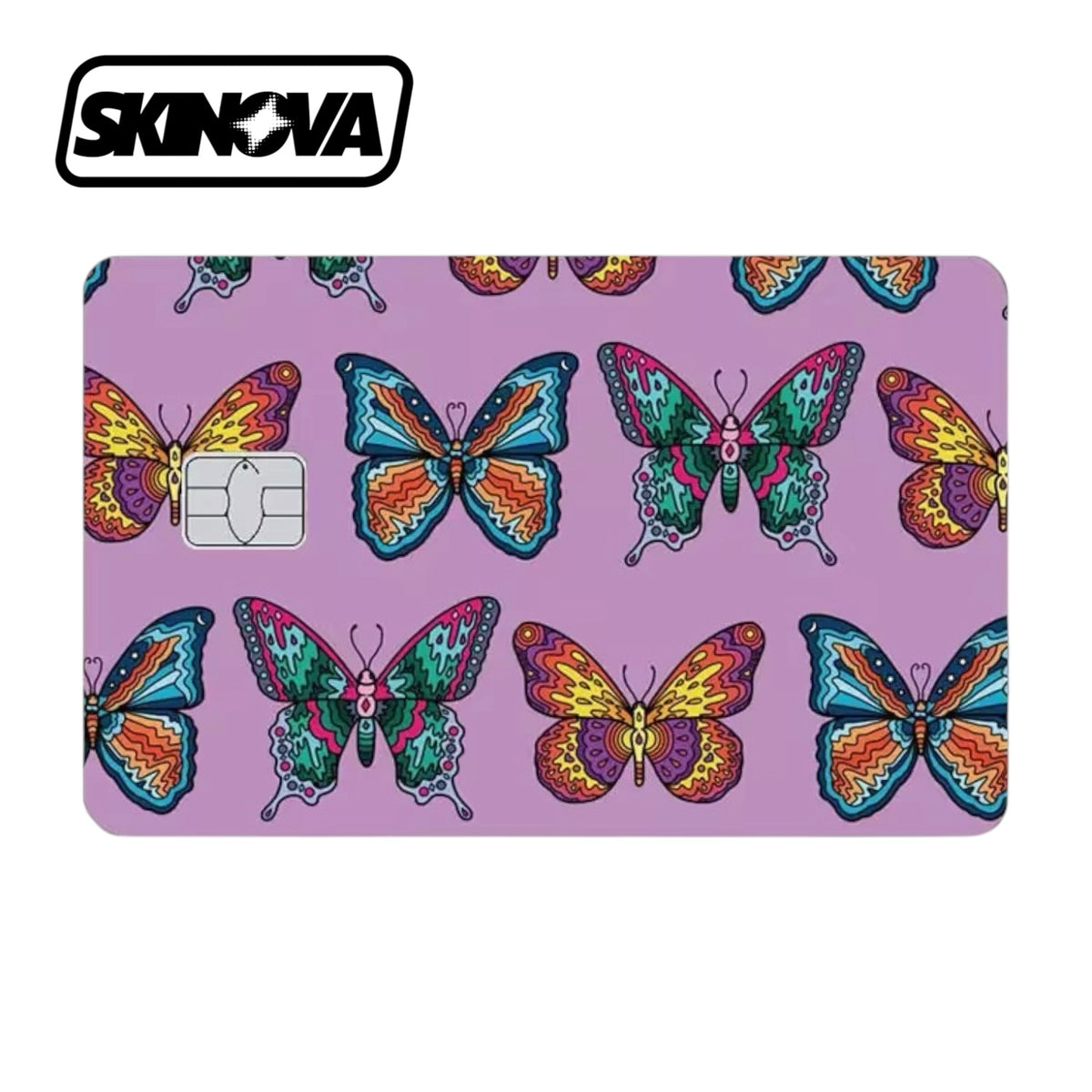 “Butterfly Mural” Premium Card Skin