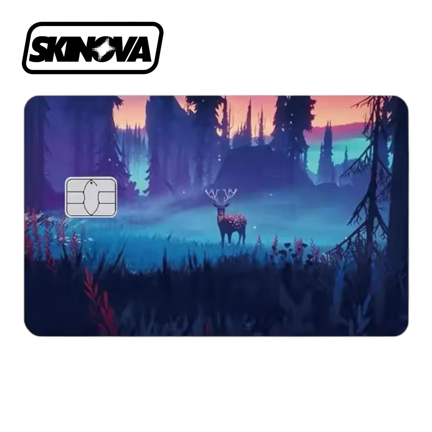 “Night Among Trees” Premium Card Skin