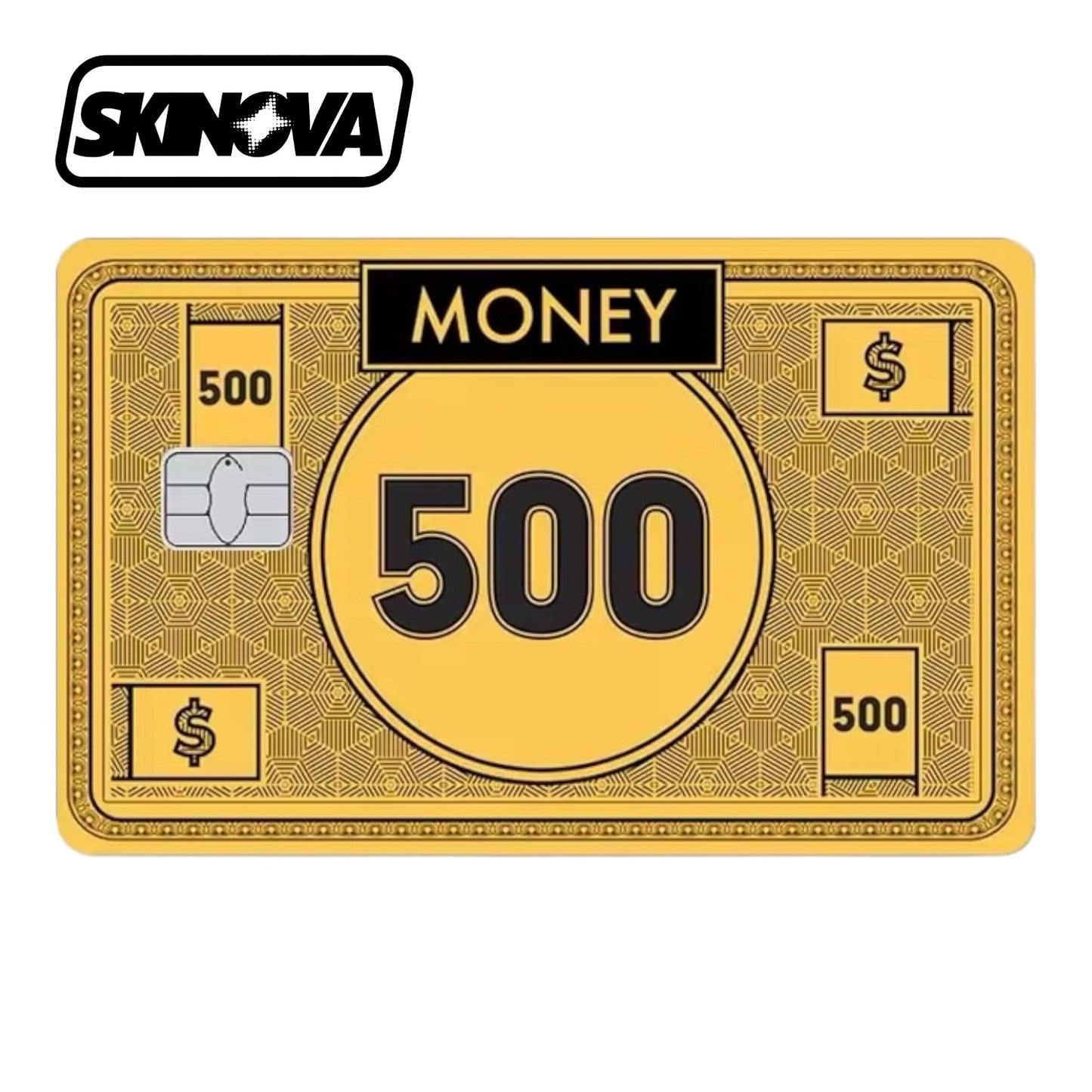 “Monopoly $500 Bill” Premium Card Skin