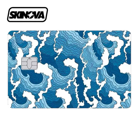 “Japanese Wave” Premium Card Skin