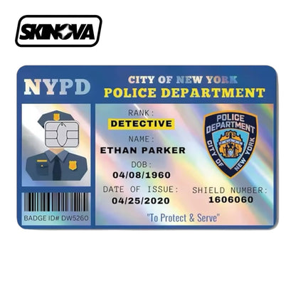 “New York Police Department” Premium Card Skin