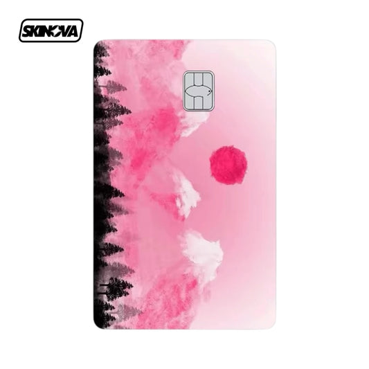 “Cherry Blossom Sunset” Premium Card Skin