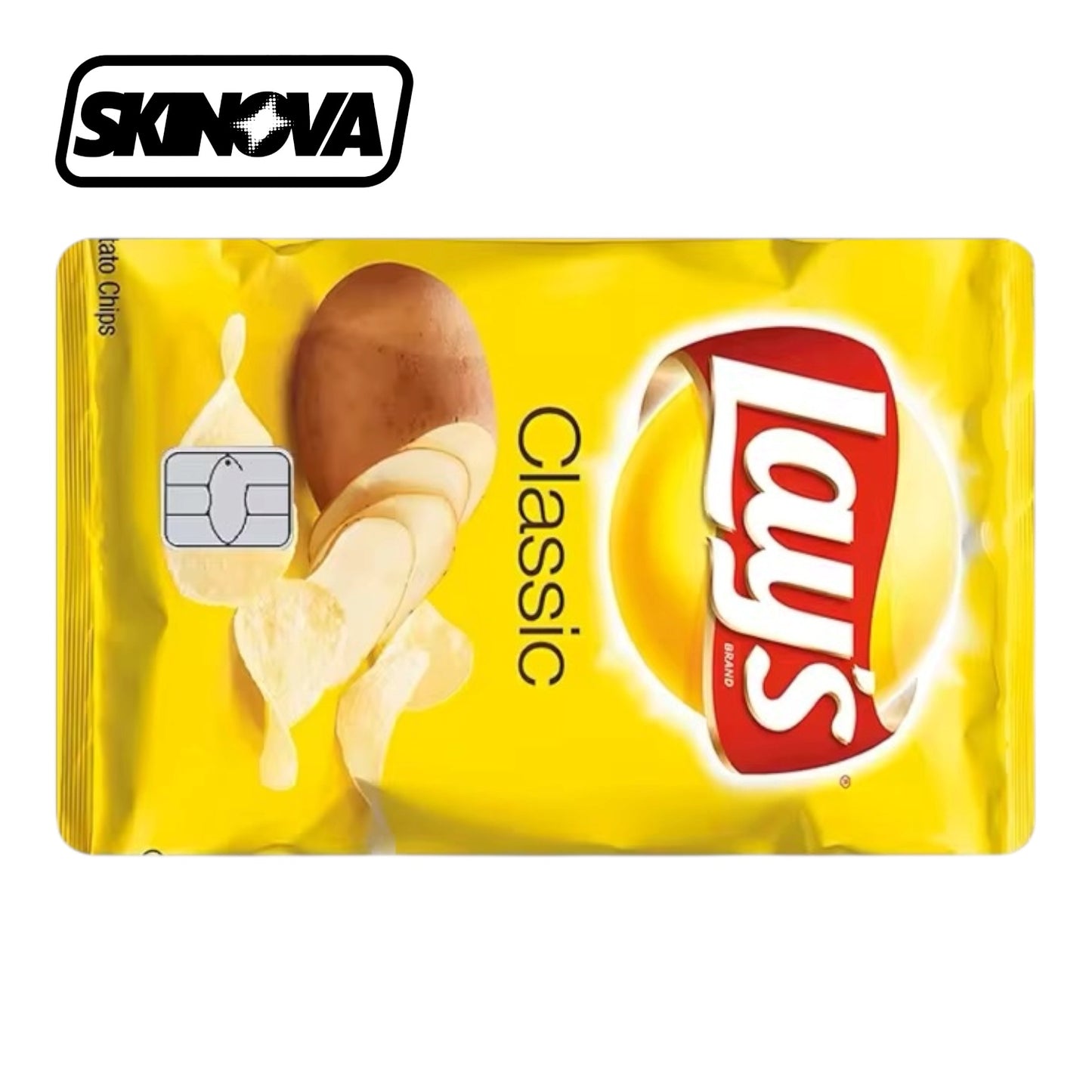 “Lays Classic Potato Chips” Premium Card Skin