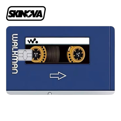 “Blue Walkman” Premium Card Skin
