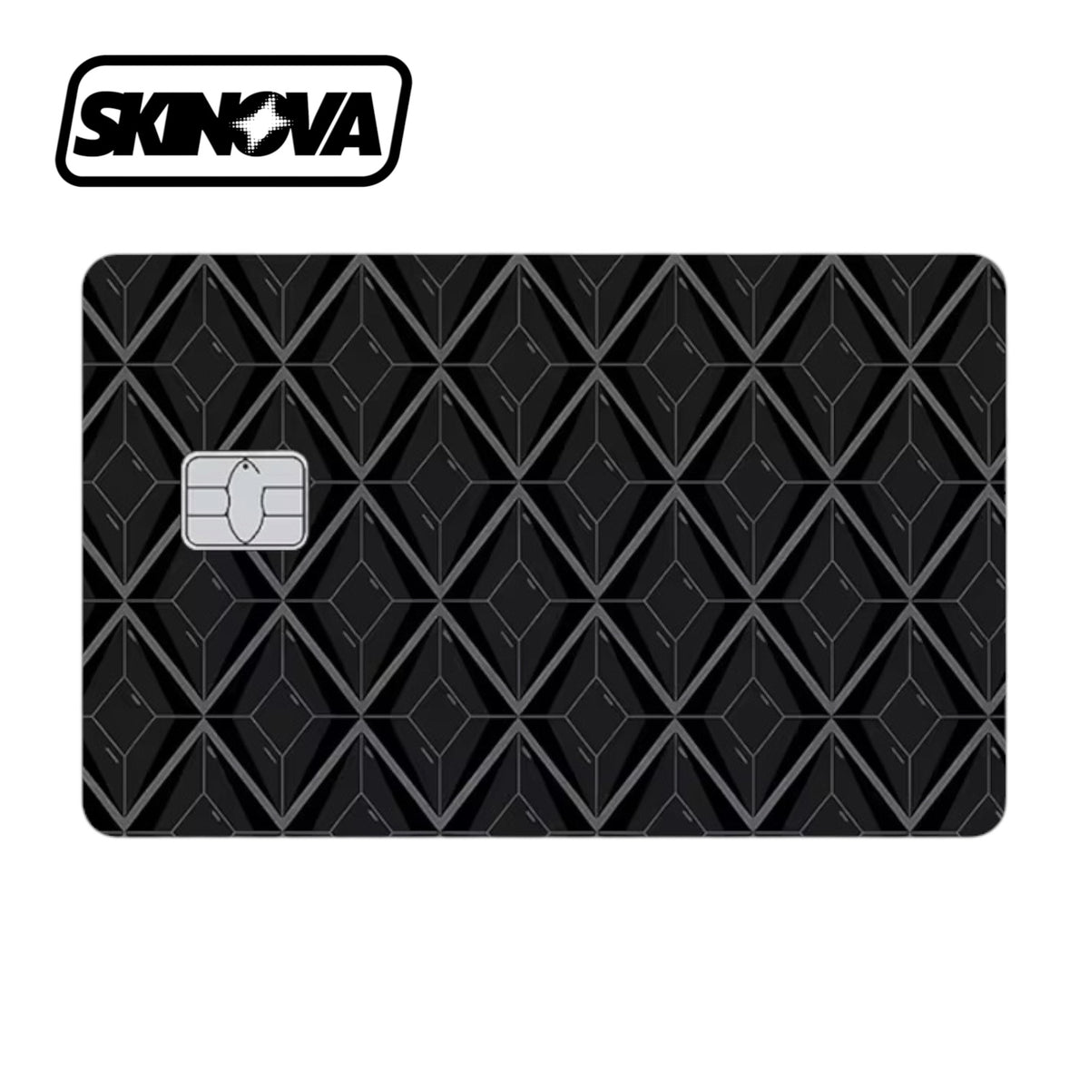 “Black Diamond Pattern” Premium Card Skin
