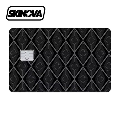 “Black Diamond Pattern” Premium Card Skin