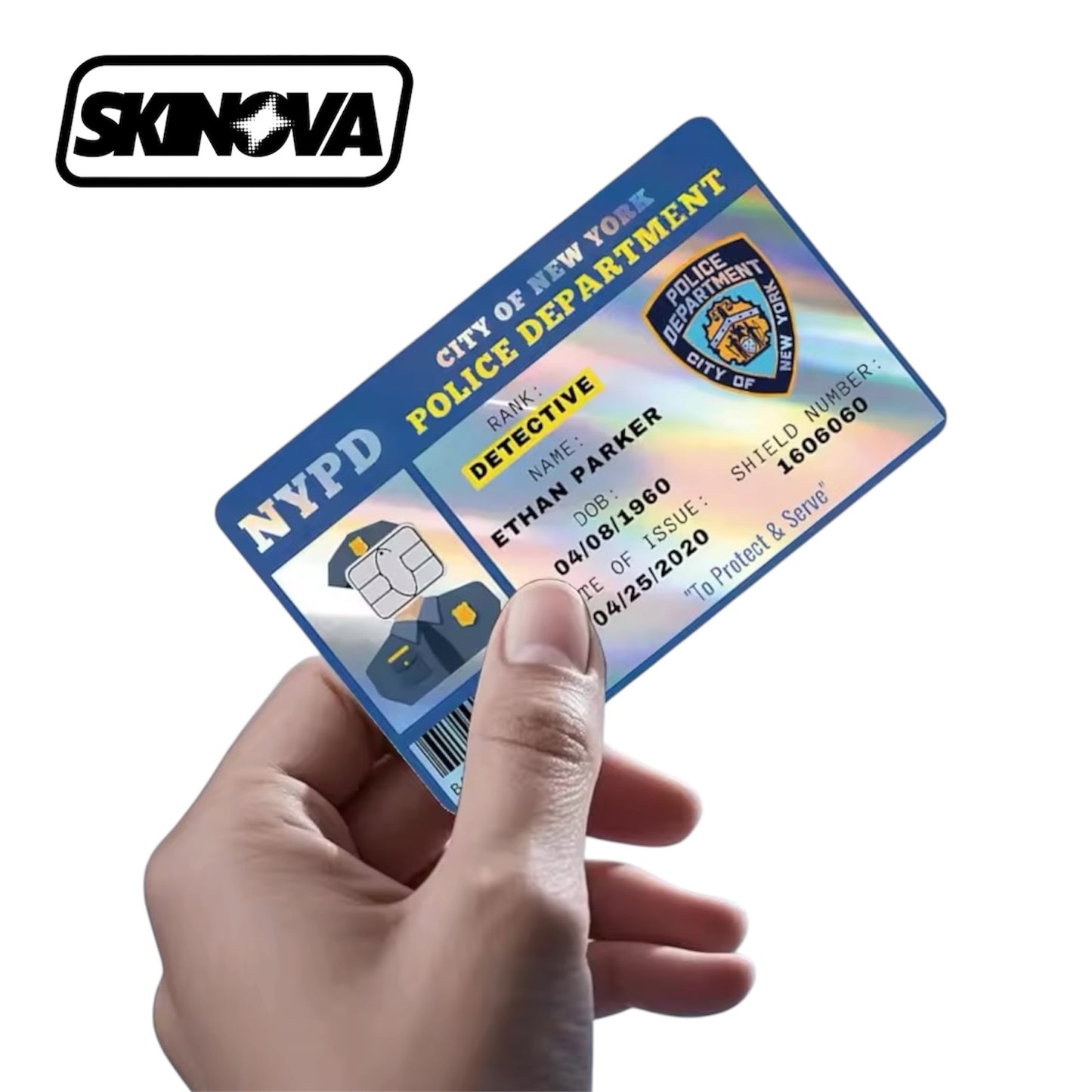 “New York Police Department” Premium Card Skin