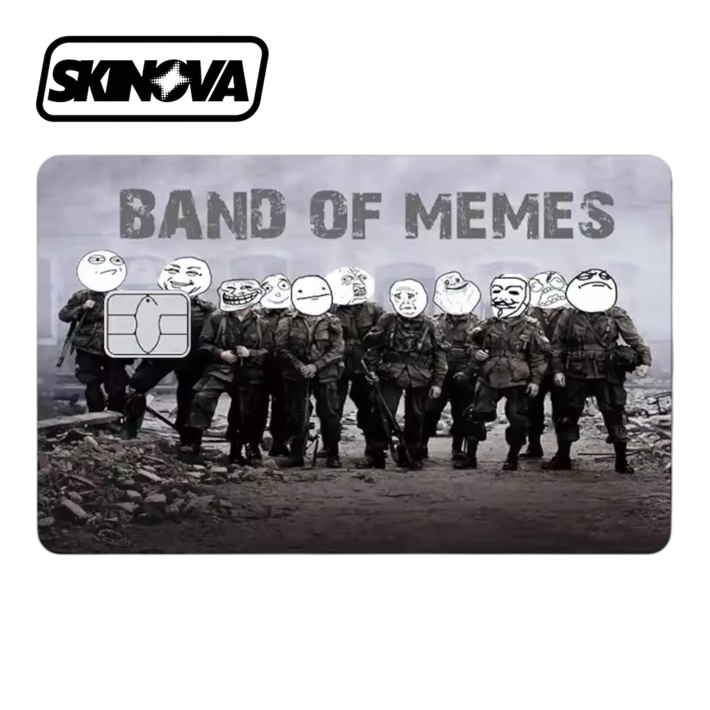 “Band Of Memes” Premium Card Skin
