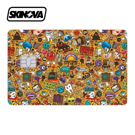 “Sticker Bomb” Premium Card Skin