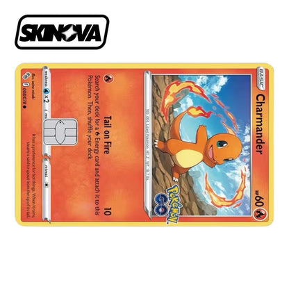 “Charmander Pokemon Go” Premium Card Skin