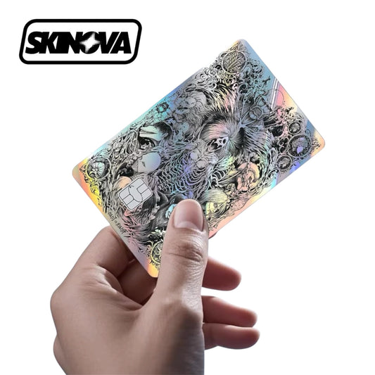 "Skull" Attack On Titan Premium Holographic Card Skin
